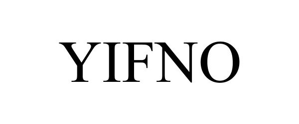 Trademark Logo YIFNO