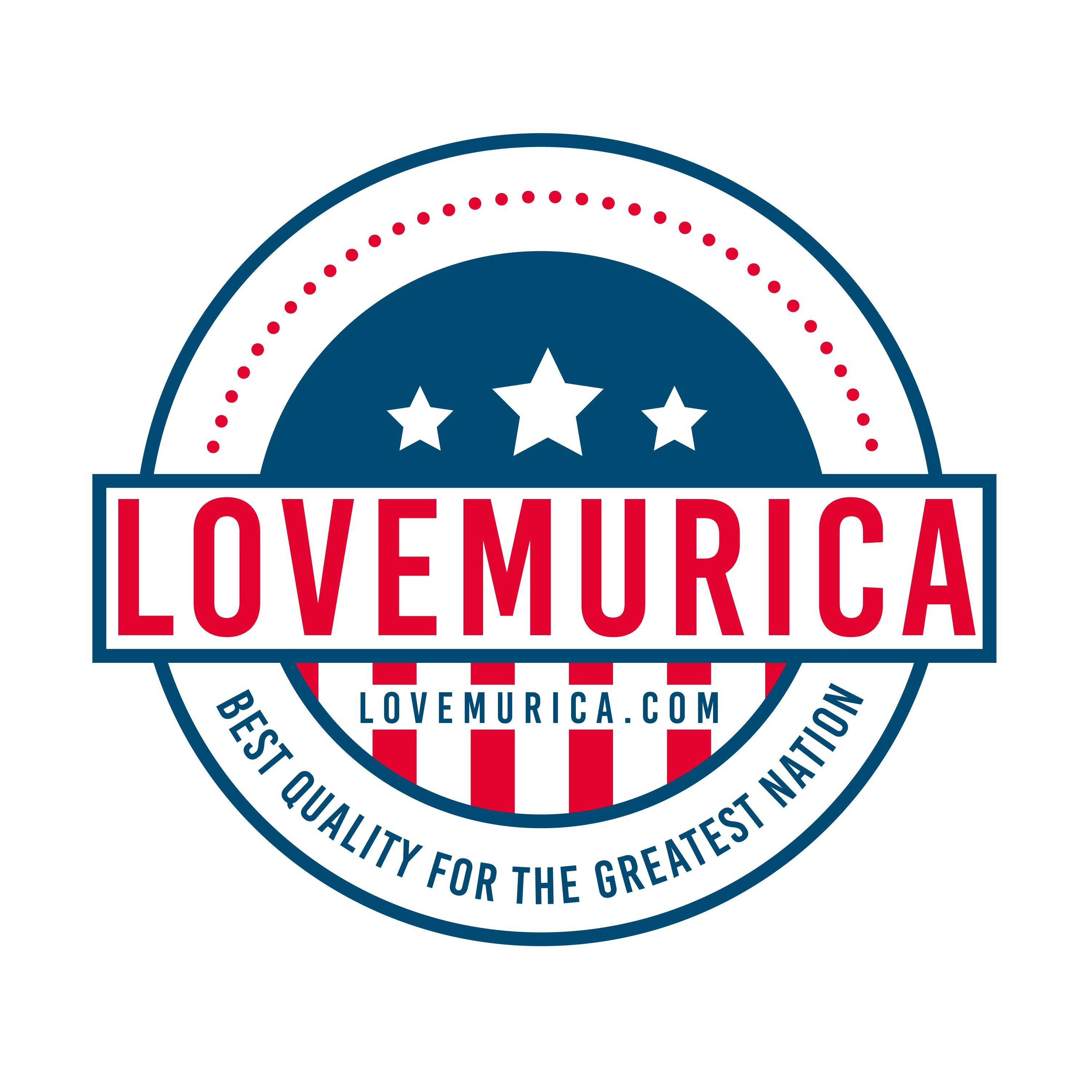 Trademark Logo LOVEMURICA LOVEMURICA.COM BEST QUALITY FOR THE GREATEST NATION