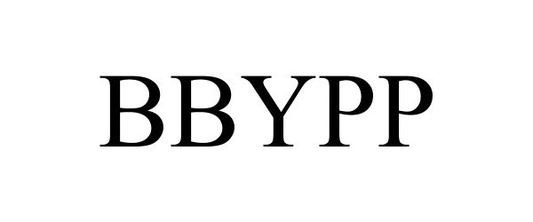 Trademark Logo BBYPP