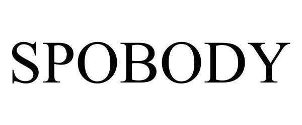 Trademark Logo SPOBODY