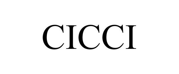 Trademark Logo CICCI