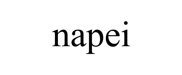 Trademark Logo NAPEI