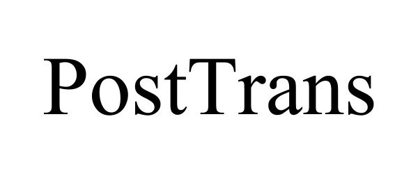 Trademark Logo POSTTRANS