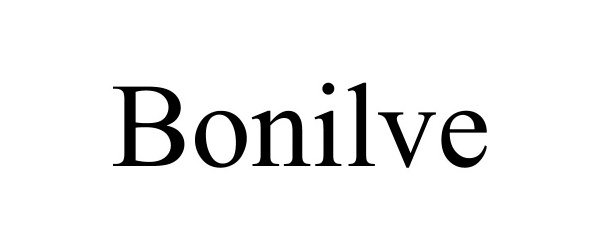 Trademark Logo BONILVE