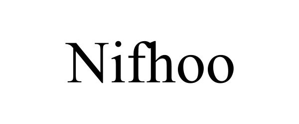Trademark Logo NIFHOO