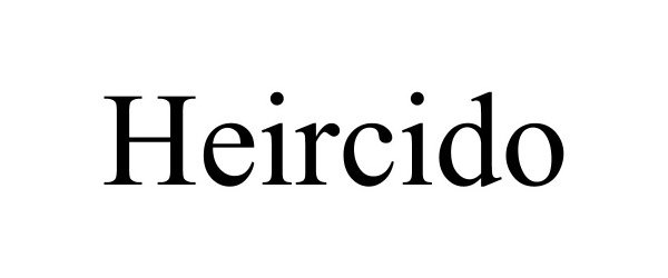 Trademark Logo HEIRCIDO