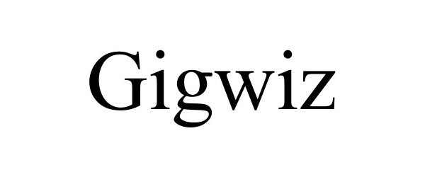 Trademark Logo GIGWIZ