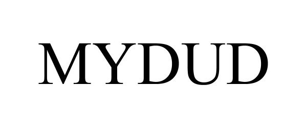 Trademark Logo MYDUD