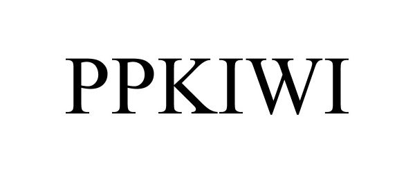 Trademark Logo PPKIWI