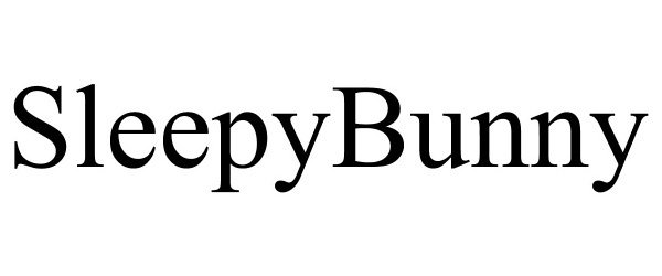 Trademark Logo SLEEPYBUNNY
