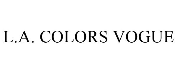  L.A. COLORS VOGUE