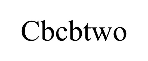 Trademark Logo CBCBTWO