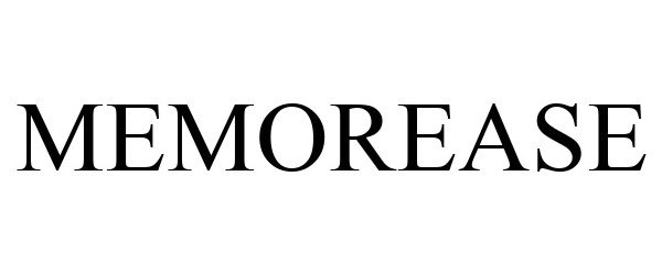 Trademark Logo MEMOREASE