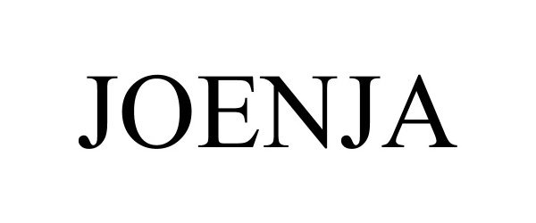 Trademark Logo JOENJA