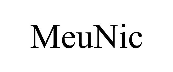 Trademark Logo MEUNIC