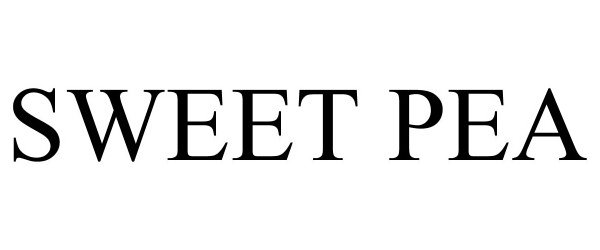 Trademark Logo SWEET PEA