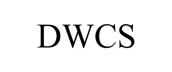 Trademark Logo DWCS