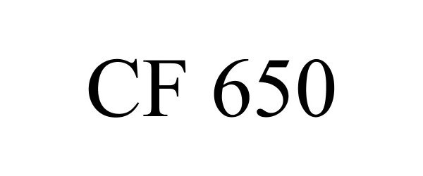  CF 650