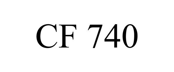 CF 740