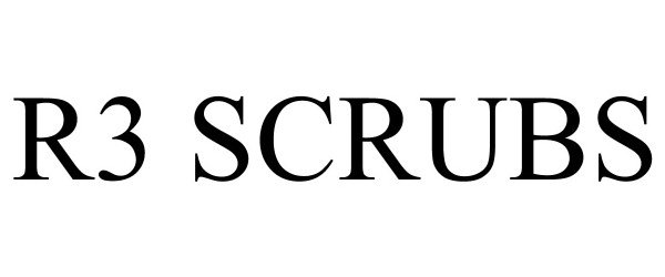 Trademark Logo R3 SCRUBS