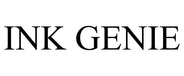 Trademark Logo INK GENIE