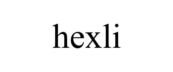 Trademark Logo HEXLI