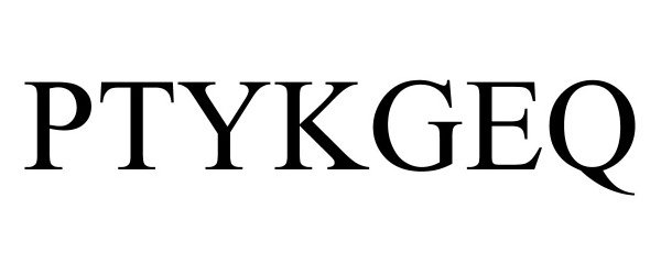 Trademark Logo PTYKGEQ