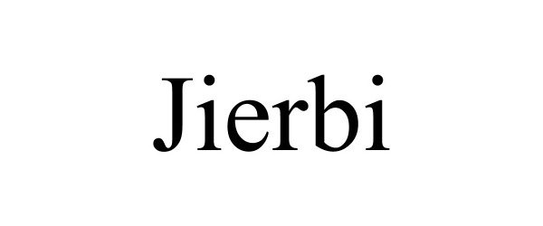 Trademark Logo JIERBI
