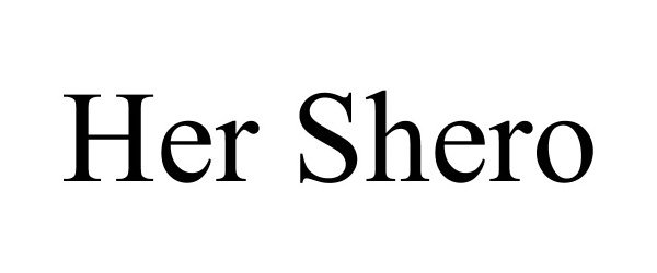 Trademark Logo HER SHERO