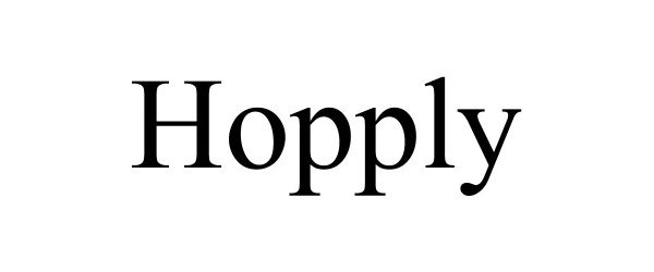 Trademark Logo HOPPLY