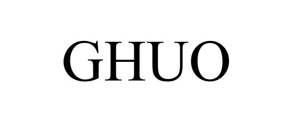 Trademark Logo GHUO