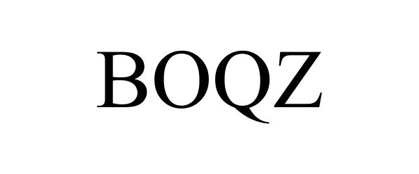 Trademark Logo BOQZ