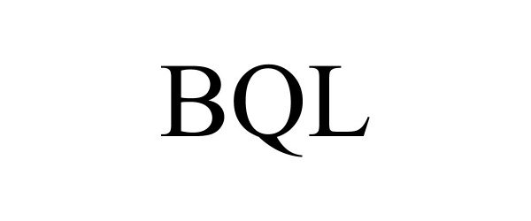 Trademark Logo BQL