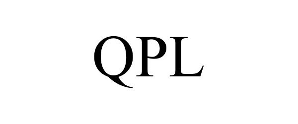 Trademark Logo QPL