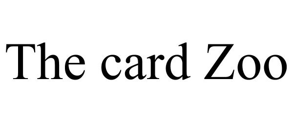 Trademark Logo THE CARD ZOO
