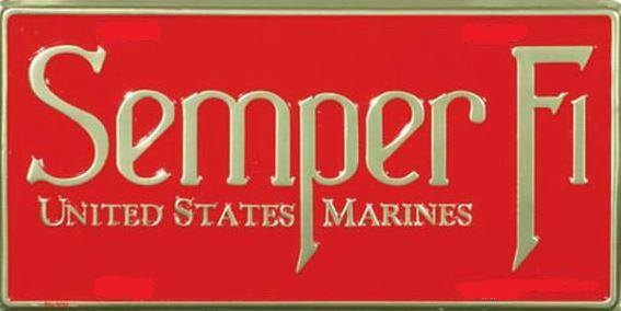  SEMPER FI UNITED STATES MARINES