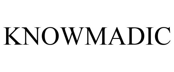 Trademark Logo KNOWMADIC