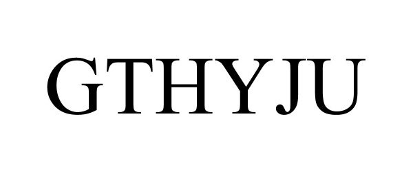 Trademark Logo GTHYJU