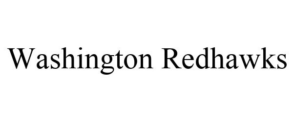 Trademark Logo WASHINGTON REDHAWKS