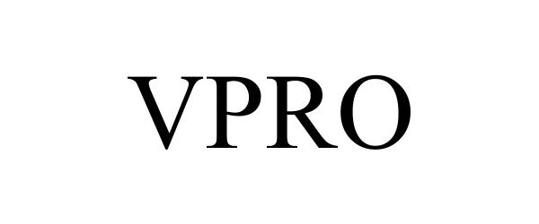 Trademark Logo VPRO