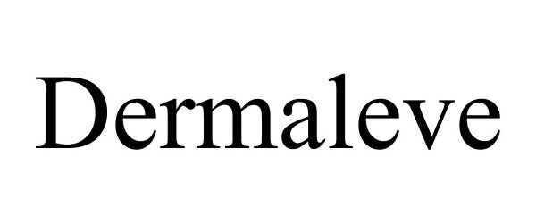 Trademark Logo DERMALEVE