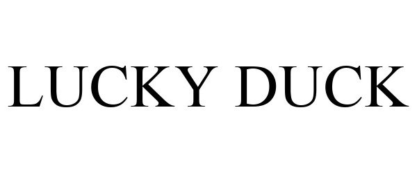 Trademark Logo LUCKY DUCK