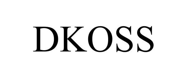 Trademark Logo DKOSS