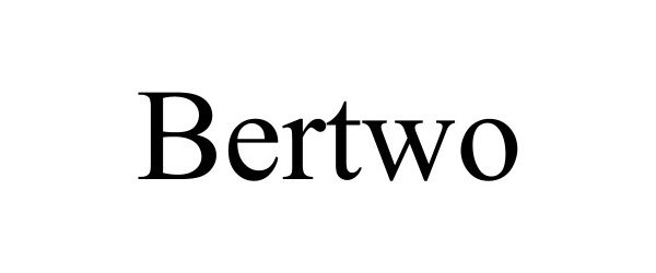 Trademark Logo BERTWO