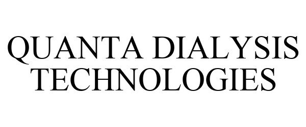 QUANTA DIALYSIS TECHNOLOGIES