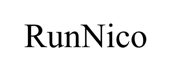 Trademark Logo RUNNICO