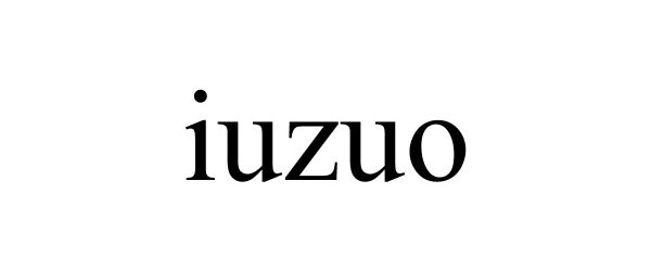 Trademark Logo IUZUO