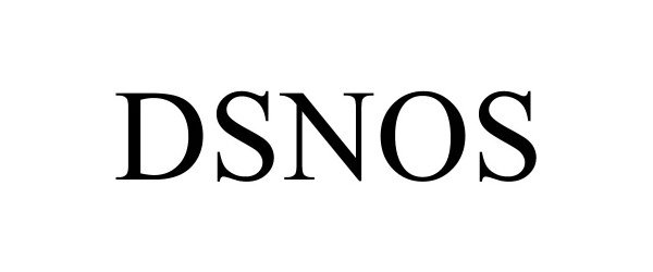 Trademark Logo DSNOS