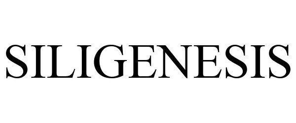 Trademark Logo SILIGENESIS