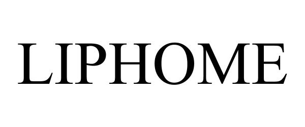 Trademark Logo LIPHOME